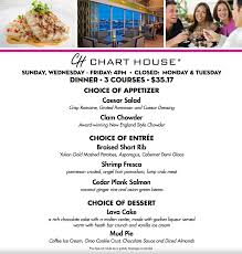 join us at chart house for atlantic city restaurant week