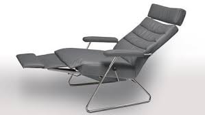 Adele Leather Adjustable Reclining Chair Zuri Furniture Furniture Leather Recliner Chair Futuristic Furniture