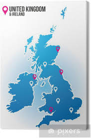 Den detaile online kart redditch, storbritannia byen med en liste over gater og hus tall, redditch redditch er en av byene i storbritannia landet. Lerretsbilde Kart Over Storbritannia Pixers Vi Lever For Forandring