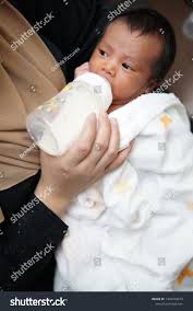 Cheras Selangor Malaysia June 13 2019 Cute Baby Drinking Milk From Baby Bottle While Looking His Mom Mother Feed Baby Bottles Mother Feeding Drink Milk