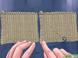Once you finish knitting separate squares, you can sew the knitted pieces of blanket together into one large piece. 3 Ways To Sew Knits Together Wikihow