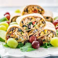 Super easy and fast wrap recipe to use up leftover chicken. Southwestern Wraps Jo Cooks