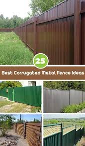 Metal panel systems have always been known for roofing and siding, but what about fencing? 25 Corrugated Metal Fences Uplifting Everyday Materials Interiorsherpa