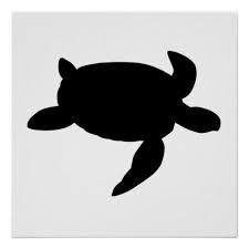Sea Turtle Silhouette Posters Clipart Panda Free Clipart Images Turtle Silhouette Silhouette Art Animal Silhouette