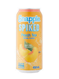 At one point, caffeine used to be a natural ingredient in soda. Snapple Spiked Tea Vodka Lcbo