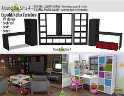 Around The Sims 4 Custom Content Download Objects New Cc To Download Every Week Mobilier De Salon Sims 4 Cc Meubles Kallax Ikea
