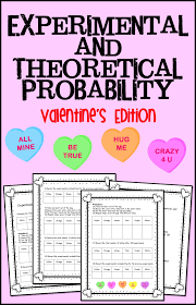Experimental And Theoretical Probability Valentine S Edition In 2020 High School Math Activities Valentine Math Activities Maths Activities Middle School