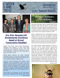 Spring Newsletter &amp; 2012 Annual Report