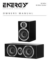 Come join this event with friends all over the world now! Energy Speaker Systems Rc Mini Center Speaker User Manual Manualzz