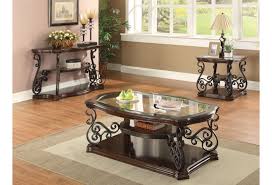 This simple hack can turn your coffee table into a frame for an awesome collage. Coaster Occasional Group 702448 Traditional Coffee Table With Tempered Glass Top Ornate Metal Scrollwork Northeast Factory Direct Cocktail Coffee Tables