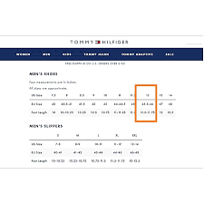 tommy hilfiger usa size chart q house pl