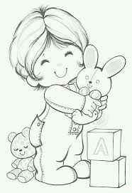 Cute Baby Girl Coloring Page Coloring Books Coloring Pages Coloring Pictures
