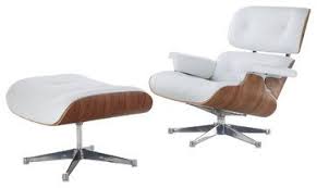 Replica furniture pty ltd abn 86 140 867 241 products are not manufactured or approved by, or affiliated with, the original designers, manufacturers or distributors including herman miller, fritz hansen, ray or charles eames, flos, hay group or knoll. Eames Lounge Chair Ottoman Style White Aniline Leather Palisander Chrome B Midcentury Eames Style Lounge Chair White Lounge Chair Eames Lounge Chair