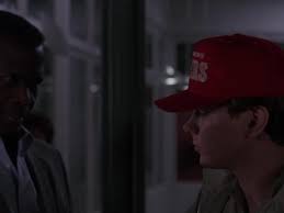 "Carl? The, young lady with the... Uzi. Is she single? Uh, Carl? Excuse us.  This is the..."