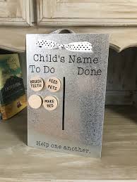 Magnetic Chore Board Kids Gift Idea Chore Chart