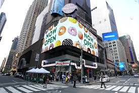 Maybe you would like to learn more about one of these? Krispy Kreme Unveils Largest Hot Sign At Times Square Flagship Store