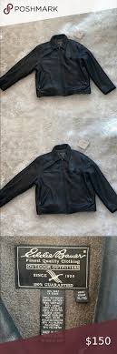 Eddie Bauer Men Leather Jacket In 2020 Leather Jacket Men Leather Men Leather Jacket