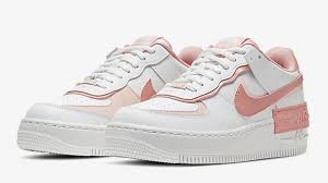 The leather upper is durable and enhanced with overlays for extra support. Nike Air Force 1 Shadow Pastel Pink Where To Buy Cj1641 101 The Sole Womens