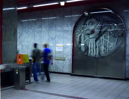 Porte De Namur Naamsepoort Art Dans Le Metro Kunst In De Metro Brussels Stib Mivb Kunst