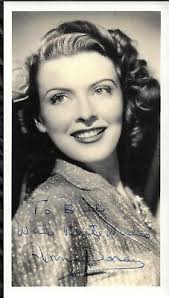 Doran, Ann: Autographed 4"x6" photo