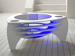 Futuristic Corian Tables By Stuart Melrose Coffee Table Design Modern Futuristic Furniture Modern Decor Accessories