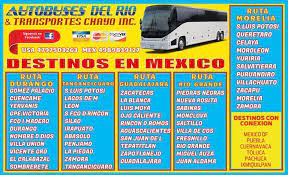 Transportes Chayo Y Autobuses Del Rio Post Facebook