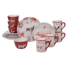 This bowl measures 7 1/2 in diameter at the rim, 6 deep. Salyers Farmhouse Dishes Wayfair