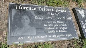 Olympic games gold medalist athlete. Olympian Gold Medalist Florence Griffith Flo Jo Joyner Grave El Toro Memorial Park Lake Forest Ca Youtube