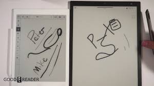 Remarkable Vs The Sony Digital Paper Dpt Rp1 Youtube