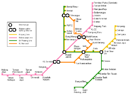 Sri petaling lrt station was opened in 1998, along with 17 other stations, which at that time formed star lrt phase 2. Kuala Lumpur Lrt Network Download Scientific Diagram