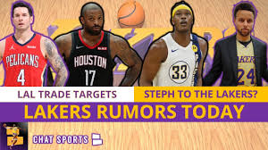 Sportsnaut lebron james and the los angeles lakers were knocked out of the nba playoffs, ending their title hopes in the first round and beginning the nba offseason far earlier than expected. Lakers News Rumors Will Steph Curry Sign With The Lakers Myles Turner Trade Lal Trade Targets Youtube