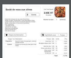 Alex ma et gweltaz lagrange, 1ère bac pro cuisine. Calcul Du Prix De Revient D Une Recette En Cuisine Koust