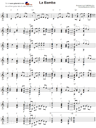 La Bamba Fingerstyle Guitar Lesson Fingerstyle Guitar Violin Sheet Music Sheet Music