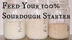 Feed Your 100 Hydration Sourdough Starter Youtube