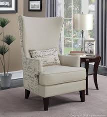 Brand New Traditional Cream Accent Chair High Back Accent Chairs Accent Chairs High Back Chairs