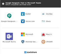 Hangouts also has support for video calling, and you can turn any conversation into a video call with up to 10 contacts. Google Hangouts Chat Vs Microsoft Teams 2021 Comparison