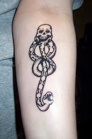 Harry Potter Tattoos Dark Mark Tattoos Harry Potter Tattoos Tattoos
