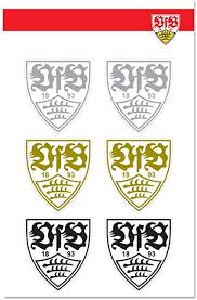 It does not meet the threshold of originality needed for copyright protection, and is therefore in the public domain. Vfb Stuttgart Aufklebebogen Wappen Silber Gold Schwarz 6er Set Aufkleber Sticker Plus Lesezeichen Wir Lieben Fussball Amazon De Sport Freizeit