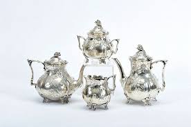 A Tea And Coffee Set Coffee Set Tea Antique Teapot