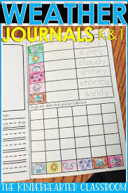 These Weather Journals Are The Perfect Tool To Help Students Understand The Importance O Science Experiments Kids Elementary Science Lessons Weather Activities