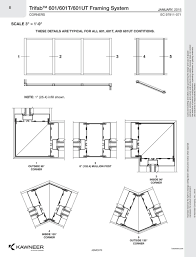 601 601t And 601ut Framing Systems Pdf Free Download