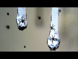 How to make halloween spider webs. How To Make Creepy Spider Nest Halloween Decoration Youtube