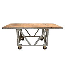Check spelling or type a new query. Vintage American Industrial Kitchen Island With Wood Top Chairish