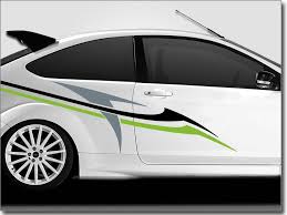 Zierstreifen 52 In 2020 Car Stickers Honda Jazz Car Graphics