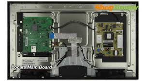 Samsung Tv Repair Tutorial Replacing Main Board In Samsung Un32d4000nd Samsung Tvs Circuit Board Design Led Tv