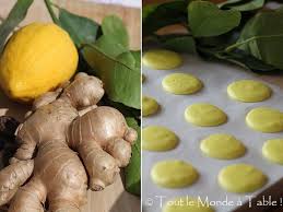 Macaron Chocolat Citron Gingembre Tout Le Monde A Table