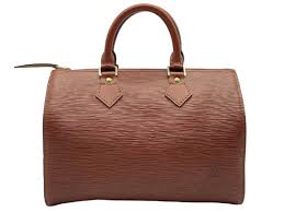Sold at Auction: Louis Vuitton, LOUIS VUITTON SPEEDY 25 TAN EPI HANDBAG