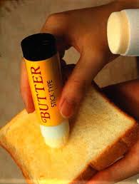 Butter Stick Genius Once Again Not My Idea And Where Was I Using A Knife Is So Overrated Cool Inventions Inventions Stick Of Butter