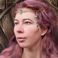 🌿✨ Spirit of Nature Elven Crown 🌿✨