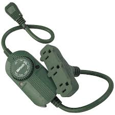 Timer models used to support multiple lights should be mounted inside the home where it is easily accessible to all. Woods 24 Hour 3 Outlet Outdoor Light Timer Home Hardware